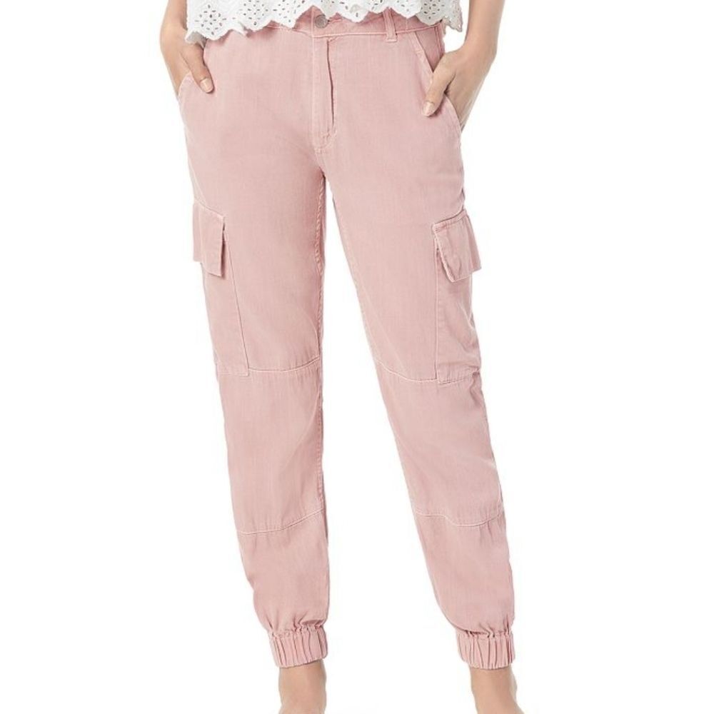 Joes jeans cargo pants in rose mist, size 29